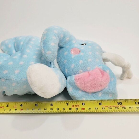 Ganz Baby Musical Pull Down Plush Ellison Blue Plush Toy 10" - Picture 9 of 9